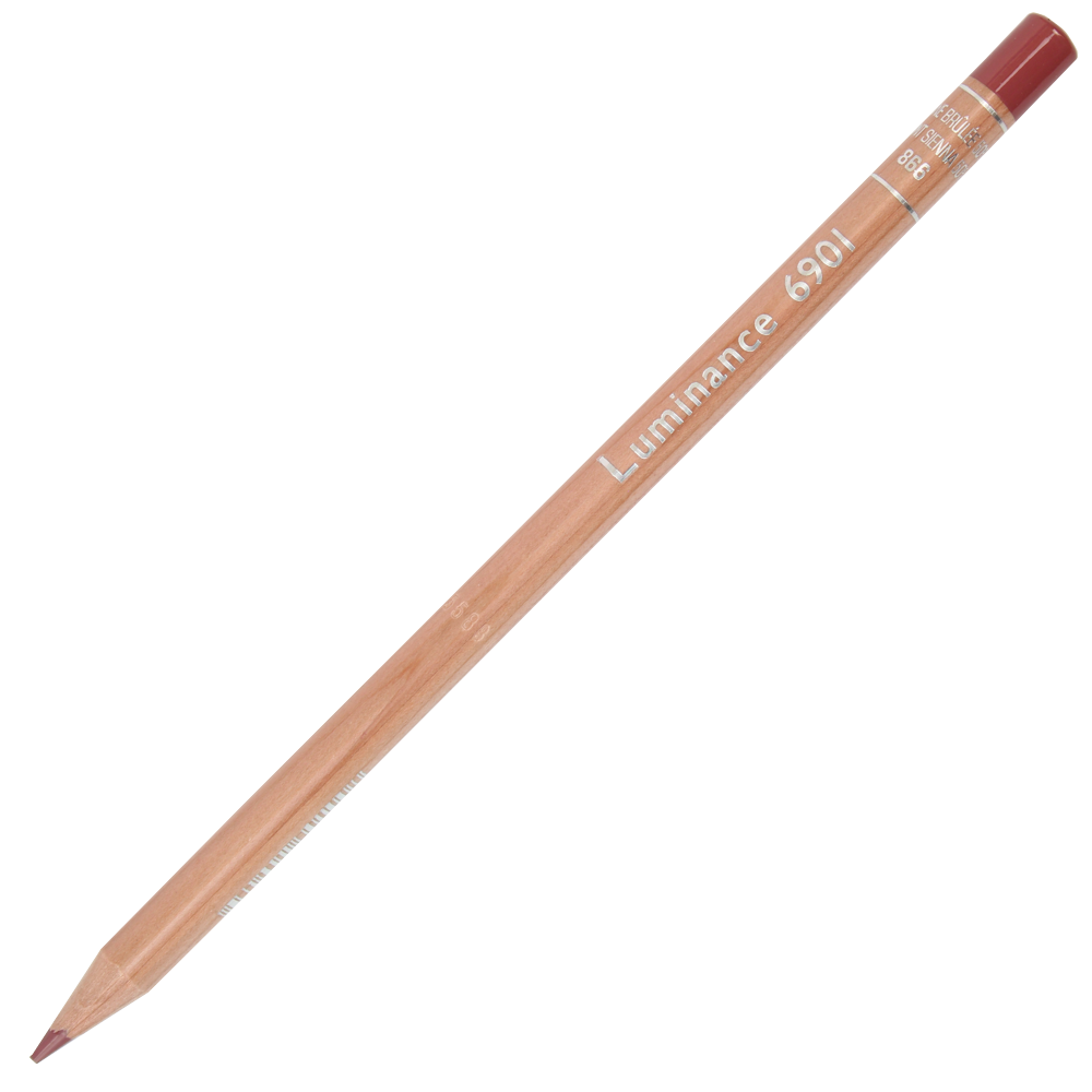 Lápis de Cor Caran d'Ache Luminance 866 Burnt Sienna 50